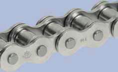 MARATHON - MAINTENANCE-FREE maintenance-free chains MARATHON, the long distance chain that needs no relubrication: High-erformance bearing joints Tensile strength according to WIPPERMANN standard