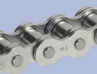 roller chains without lubrication U to 5 times longer wear life than other maintenance-free chains No relubrication required Clean alication with no soiling of machinery and transorted goods Joint