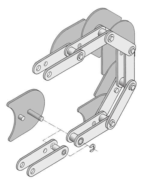 SPECIAL TOP PLATE CONVEYOR CHAIN Connection late Inner Ø 15,88 late Ø 9,2 Outer late 22,6 40,6 Ø 9,4 3 18,25 15,8 19,4 21 76,2 1,15 3 2 DH-I 27 82,6 Chain Weight Minimum tensile strength No.