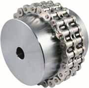 CHAIN COUPLINGS Dynamic load factors Drive machines Load tye of driven machines Electric motors Internal combustion engines 4 cylinders less than and more 4 cylinders imact-free 1,0 1,5 2,0 low imact