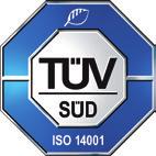 it ISO 9001 TÜV SÜD Certified Company ISO 14001 TÜV SÜD Certified Company Autorizzato all utilizzo Losma GmbH