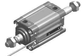 Compact cylinders STRONG series mm A new series of compact cylinders for long s and heavy-duty applications standard supplied with oversized guides and rods, the first one with adjustable pneumatic