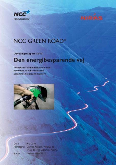The energy-saving road Danish Road Directorate Dynatest NIRAS NCC Roads