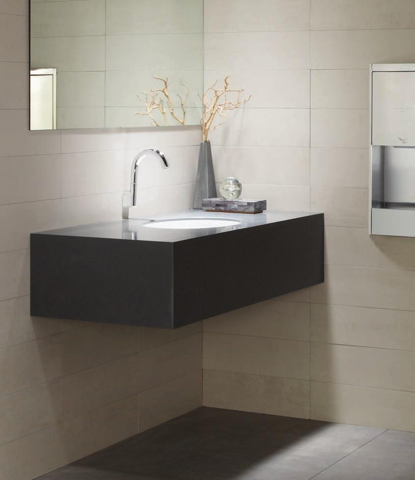 14 ECOPOWER BROCHURE RESTROOMS CAN BE A PEACEFUL, INSPIRING ESCAPE. TOTO products can create beautiful, refreshing bathroom experiences in any situation.