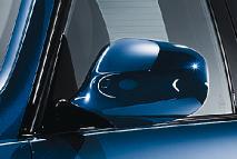 At night you ll appreciate the enhanced visibility afforded by auto-dimming rear- and power-adjustable, folding exterior side-view mirrors.