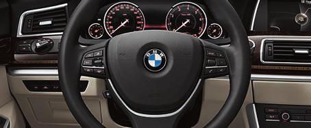 M Sport multi-function leather steering wheel, including larger thumbrests and a thicker rim for extra