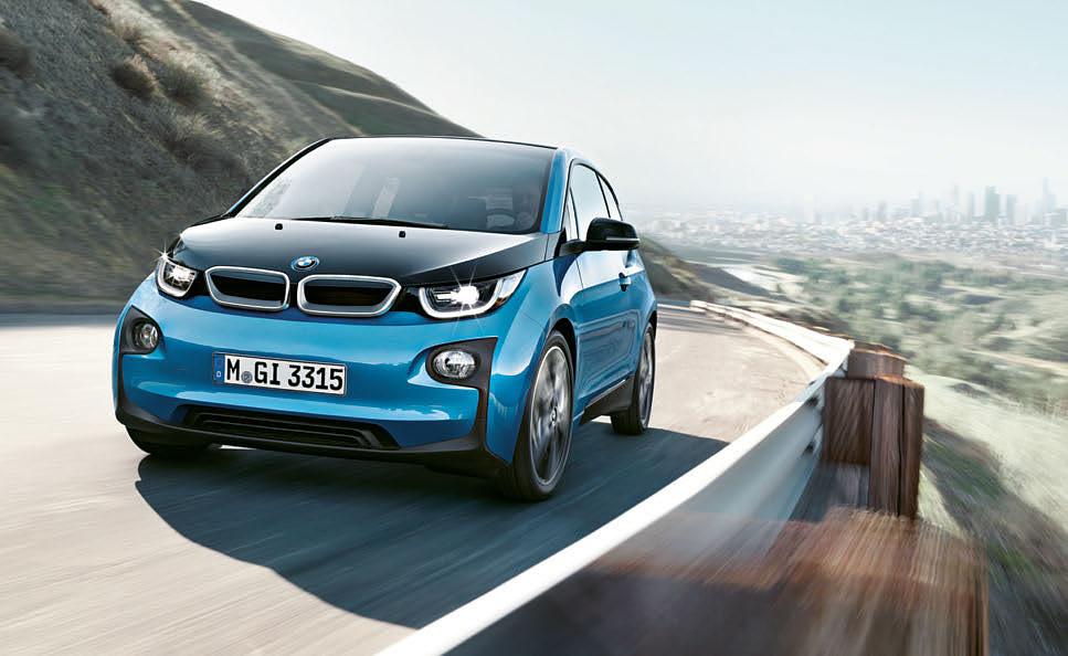 INNOVATION AND TECHNOLOGY 26 27 PURE DRIVING PLEASURE. BMW edrive. The new era of electro-mobility has arrived with remarkable speed thanks to the BMW i3.