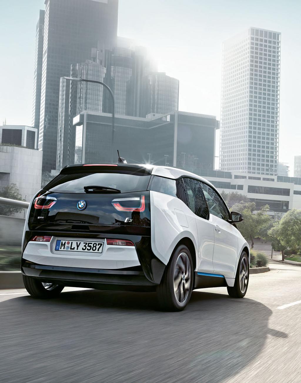THE BMW i3 02 03 01 THE BMW i3. BMW i3 experience... 04 19 02 INNOVATION AND TECHNOLOGY. Sustainability...20 BMW 360 ELECTRIC charging solutions.. 30 Vehicle concept...24 BMW ConnectedDrive.