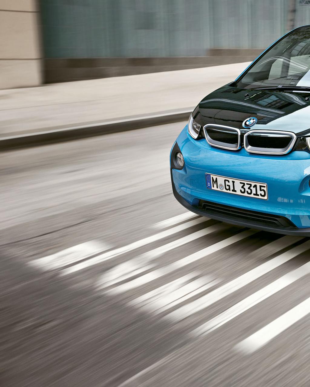 THE BMW i3 14 15 PROGRESS HITS THE STREETS. The BMW i3 is your ideal partner for the city.