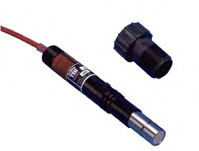 Model TB254 Sensors Model TB254 sensors (Fig. 5) can be installed either inline or used for submersible applications.