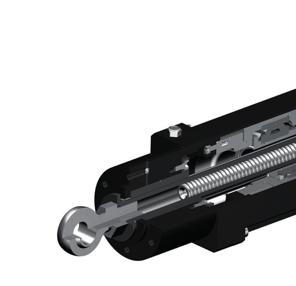 Highly Compact linear actuators with.