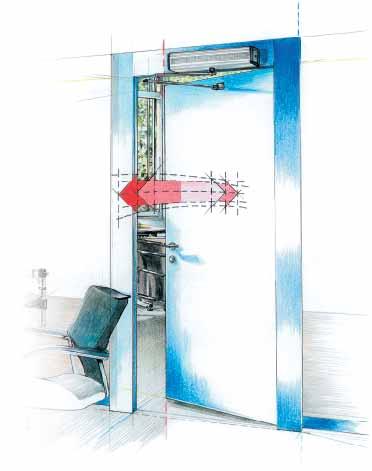Swing Door Drive Unit: Compact, universal and safe Automatische Türen und Tore