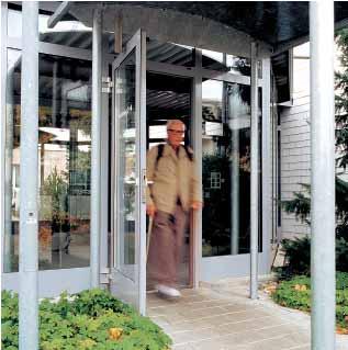 The universal, efficient swing door drive unit Compact, universal and powerful