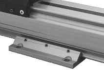 Series 46000 Center Support Style V l The Center Support Style V is designed to mount in the bottom V grooves of the cylinder tube.