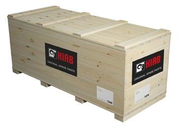 WOODEN CRATES Wooden crates Wooden crates are used to transport parts with