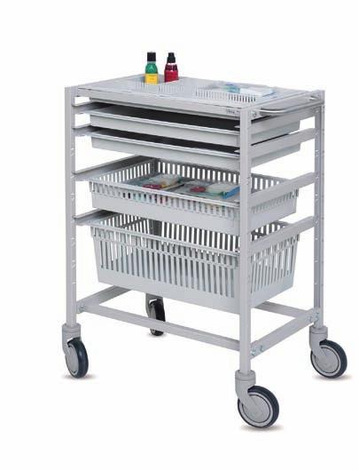 SPECIALIZED TROLLEYS By changing different accessories our ADAPTIS and EOLIS trolleys become either a PROCEDURE