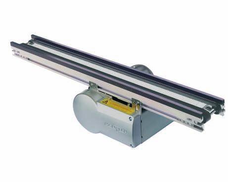CONVEYOR TB - PRODUCT DESCRIPTION The conveyor both modular and proven in design forms the basis of the transfer system.