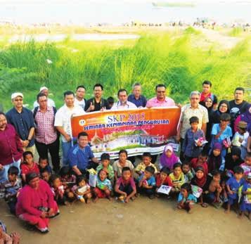 Bersama kanak-kanak Kampung Melayu Champa, Phnom Penh LAWATAN 29 Berada di