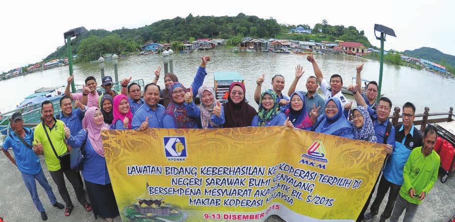 40 LAWATAN ZON & CAWANGAN Lawatan Bidang Keberhasilan Ke Koperasi Di Sarawak Mohamad Suandi Mortadza, Cawangan Sarawak En.