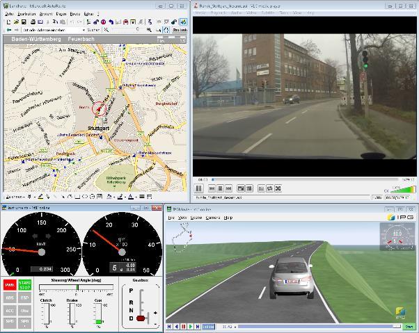 RDE Engineering RDE-Analysis using Engine-in-the-loop (EiL) Longitude Latitude roadgrade GPS data of track 1