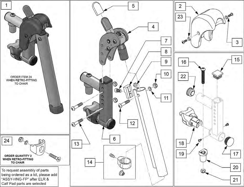 SWING IN-OUT EXT MOUNT ELR REPLACEMENT PARTS (PLUNGER STYLE) (EFFECTIVE 2/6/17) [7/2016] 1 161239S SWNG I/O ELR ASSM RH Right 1 161240S SWNG I/O ELR ASSM LH Left 1 161241S SWNG I/O ELR ASSM PR Pair