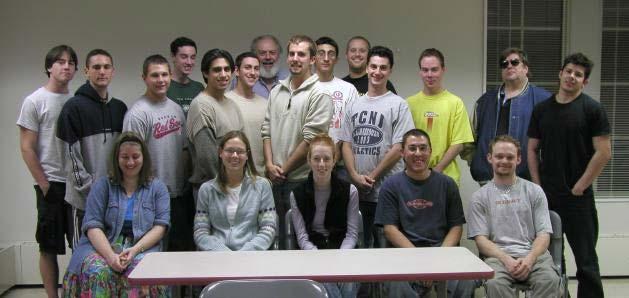 2 The first organizational meeting in September 2003 started with 17 interested students and two advisors.