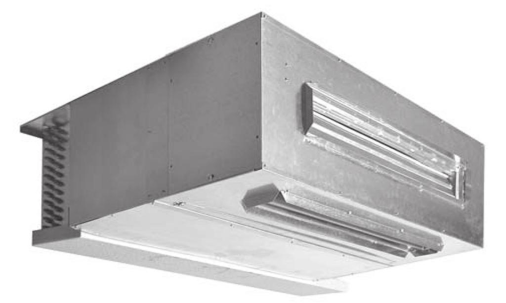 DRAIN PAN Standard drain pans are externally insulated, single wall galvanized steel with an option for stainless steel.