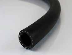 TUBING & HOSE 4298 EPDM SPRAYER HOSE TUBE: EPDM REINFORCEMENT: Polyester WORKING PRESSURE: 200 PSI TEMPERATURE RANGE: -40 F to +180 F APPLICATION: Resists heat, sunlight, ozone and weathering.