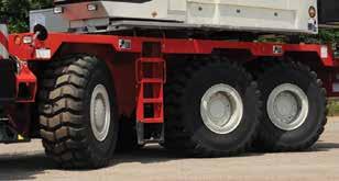 On the job, the RTC-80110 Series II has outstanding on-tire capacity coupled with its long reach, maneuverability,