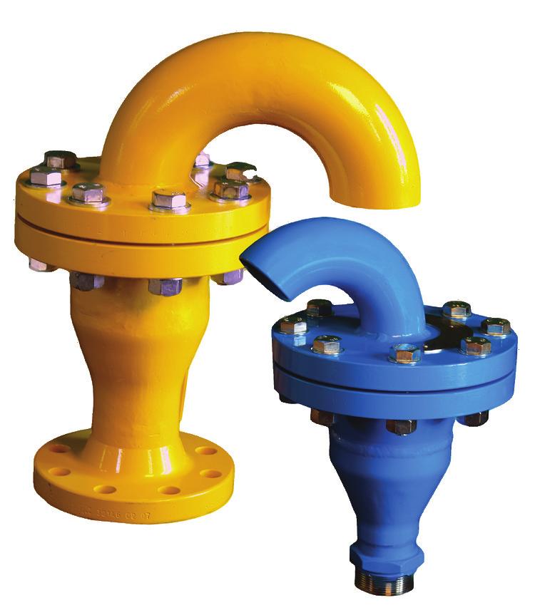All EZI VAC Valves are designed to allow the discharge of large amounts of air from the pipeline, while it is being filled.