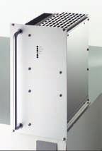 from 50 W up to 5 kw High power modules in 19 format with fan cooling DC output voltage 5 V, 9 V,.