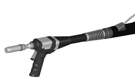 System Overview MIG/MAG-Welding Torches Push-Pull Plus Screwable interface between swan neck and torch body Flexible, short plastic cable support Swan necks with assembled, exchangeable neckliner
