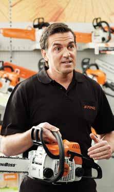 WORLD S NUMBER ONE SELLING BRAND OF CHAINSAWS CHAINSAWS 1 STIHL assembled, fuelled & ready to
