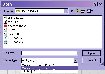 2.5.2 Data Logging To start logging click on the Logging button on the Main Screen or type L.