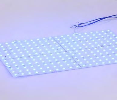 SL7160 DSMD BACKLIGHT LED PANELTILES Superlight DSMD LED panel tiles are ideal for backlighting and concealed lighting projects that require a high quality uniform light source.