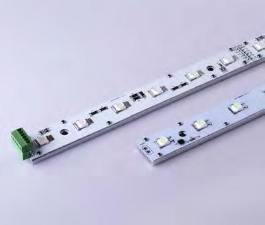 SL7504 LED POWERBAR STRIP MODULES Superlight LED PowerBar strip modules have extremely powerful light output and are suitable for projects demanding projects that require a high intensity light