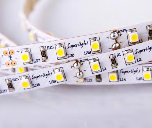 LED Turbostrip Superlight Generation-3 LED Turbostrip is an extremely versatile linear lighting system suitable for all types of concealed, indirect & joinery lighting.