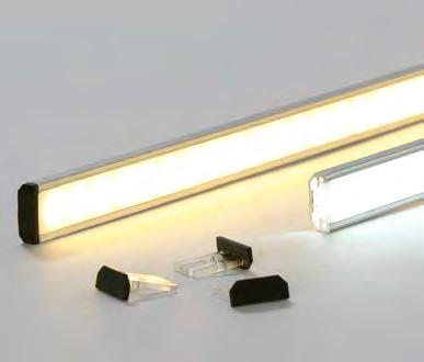 LED Turbostrip & Mounting Track Superlight Generation-3 LED Turbostrip & SL8900 Mounting Track is an extremely versatile linear lighting system suitable for all types of concealed, indirect & joinery