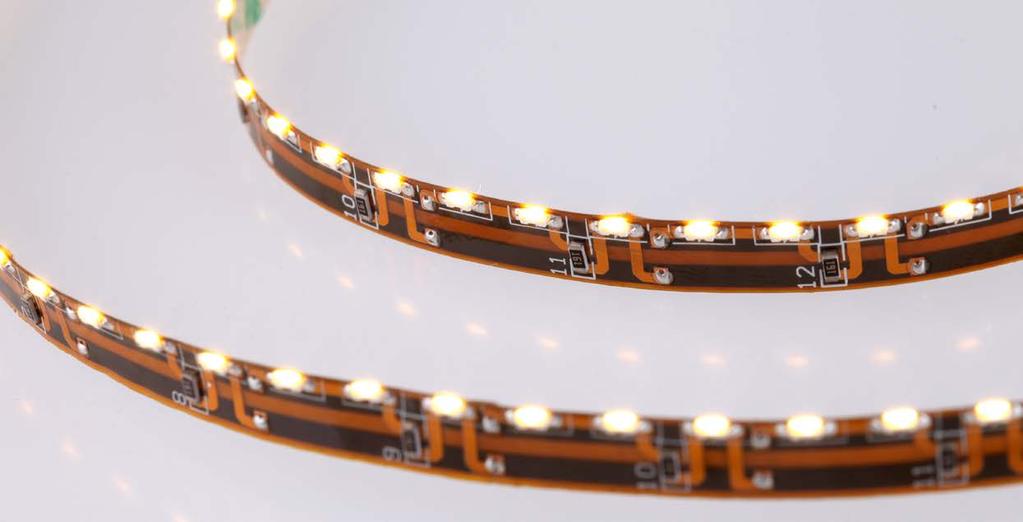 SL7633 SIDEVIEW LED FLEXIBLE STRIP Superlight Sideview LED Flexible Strip is a discrete LED strip product with