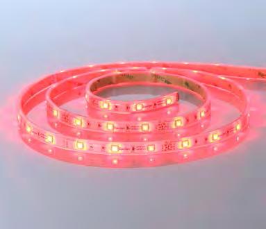 SL7655 RGB WEATHERPROOF SUPERSTRIP IP67 Superlight RGB LED strip is suitable for all outdoor and wet-area linear lighting applications, including backlighting, landscape lighting, pond