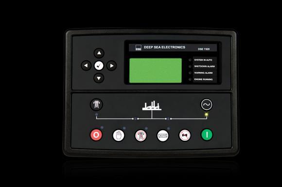 DSE 7320 AUTOMATIC CONTROL PANEL (any of the possible modules DSE) PROTECTION, DISTRIBUTION AND AUTOMATIC CONTROL panel which starts the generator set when it detects a mains failure and stops it
