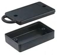available with either a flsh or recessed top, and with or withot a cable slot. It is made ot of S plastic in a black finish, with a UL94V-0 flammability rating.