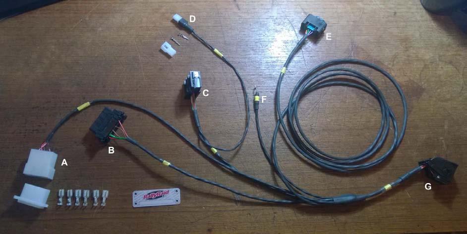 What s in the KIT? We supply this manual and a loom to connect the ECU to the car side of your project.