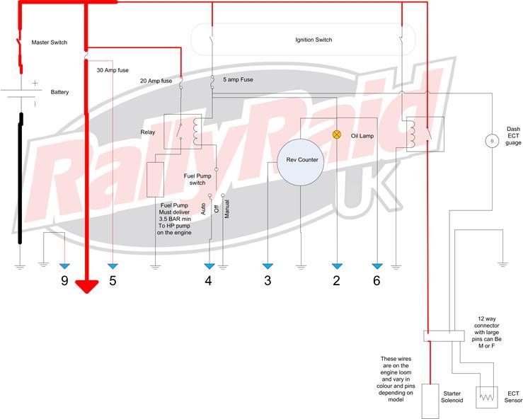 Basic schematic This is a schematic of a typical aftermarket