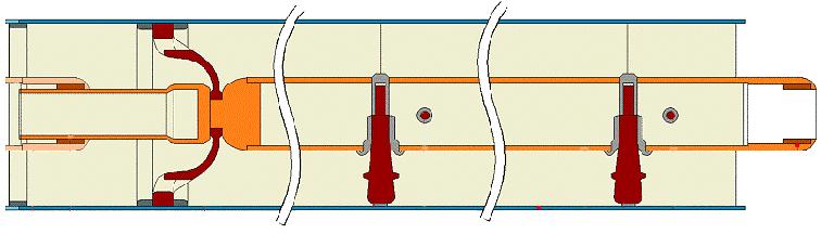 Straight Unit --Typical Typicallength lengthof of 120 120 m --Bending Bending radius radiusdown down to to 400 400 m 1 enclosure 2