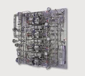 units and sampling systems Flushing stations for extreme environmental conditions Hydraulic systems for on- and offshore applications (Wellhead control panels, testing and supply systems for subsea