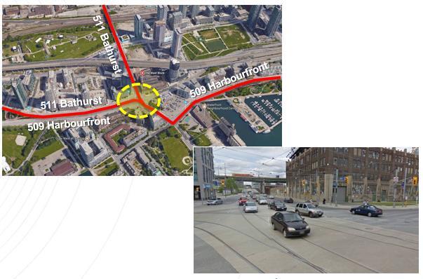 Network Direction to 2041- Strachan to Parliament Lake Lake Shore Shore Bathurst Fleet Bathurst Intersection Queens Quay Intersection