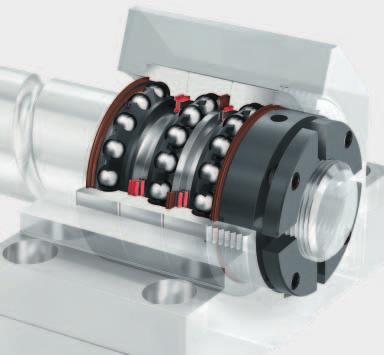 Single row axial angular contact ball bearings with 60 contact Universal bearings BSB.