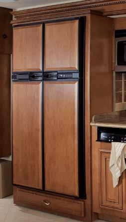 Amana microwave and recessed range, from a 10 cu. ft.