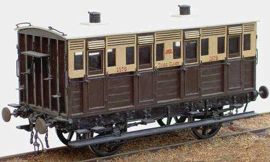 Correct transfers if required. 25ft CENTRE BIRDCAGE PASSENGER BRAKE VAN: PBV75 The kit contains printed styrene sheet for the sides and ends, including the solebars, for you to cut out.